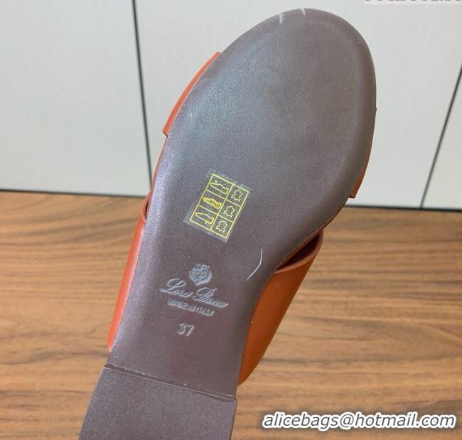 Classic Specials Loro Piana Vera Flat Sandal in Calfskin LP060529 Vinegar 2025