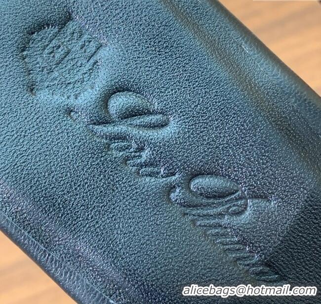 ​Buy New Cheap Loro Piana Lambskin Sandal in LP6601 Black 2025