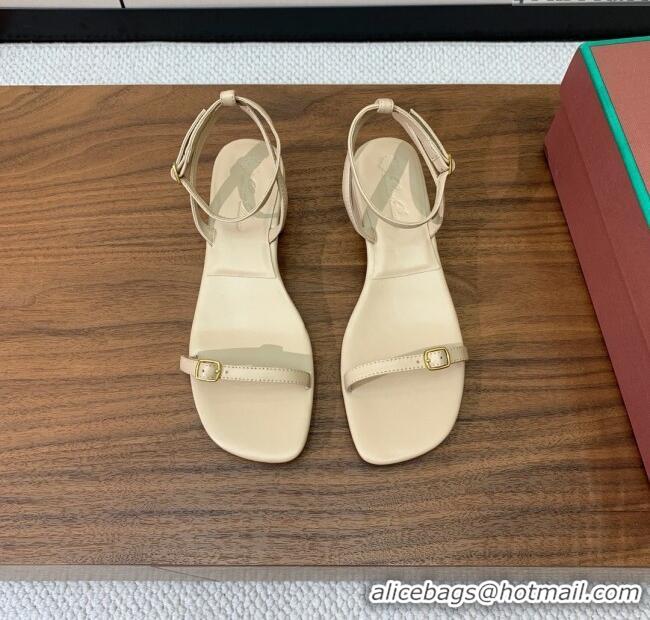 Luxury Classic Loro Piana Lambskin Sandal in LP6602 Beige 2025