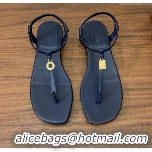 Spot Bulk Loro Piana Mindil Infra Sandal in Lambskin LP6609 Blue 2025