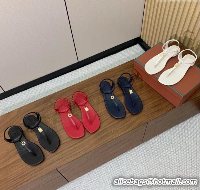 Spot Bulk Loro Piana Mindil Infra Sandal in Lambskin LP6609 Blue 2025