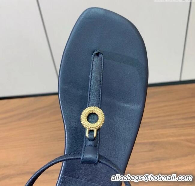Spot Bulk Loro Piana Mindil Infra Sandal in Lambskin LP6609 Blue 2025