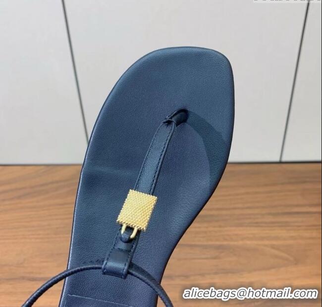 Spot Bulk Loro Piana Mindil Infra Sandal in Lambskin LP6609 Blue 2025