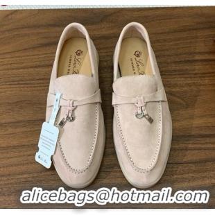 ​Buy Classic Loro Piana Summer Charms Walk Loafer in Suede LP61821 Beige 2025