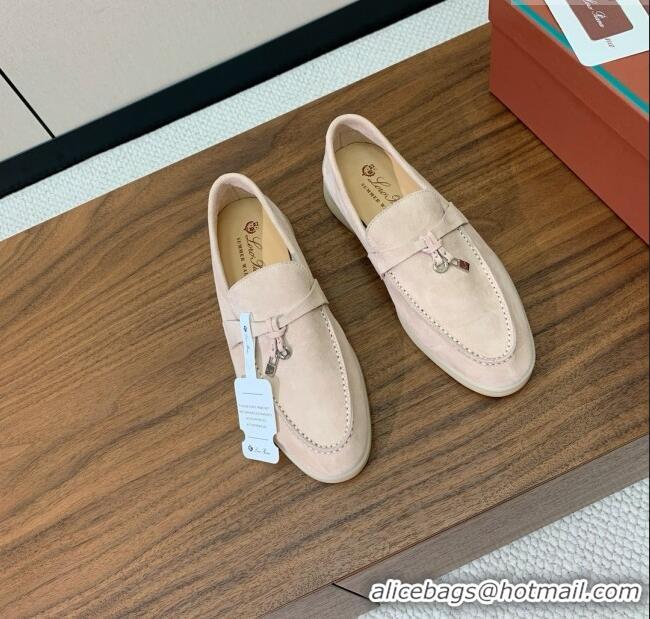 ​Buy Classic Loro Piana Summer Charms Walk Loafer in Suede LP61821 Beige 2025