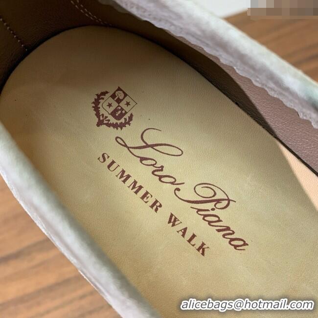​New Design Loro Piana Summer Walk Loafer in Suede LP61825 Dark Khaki 2025