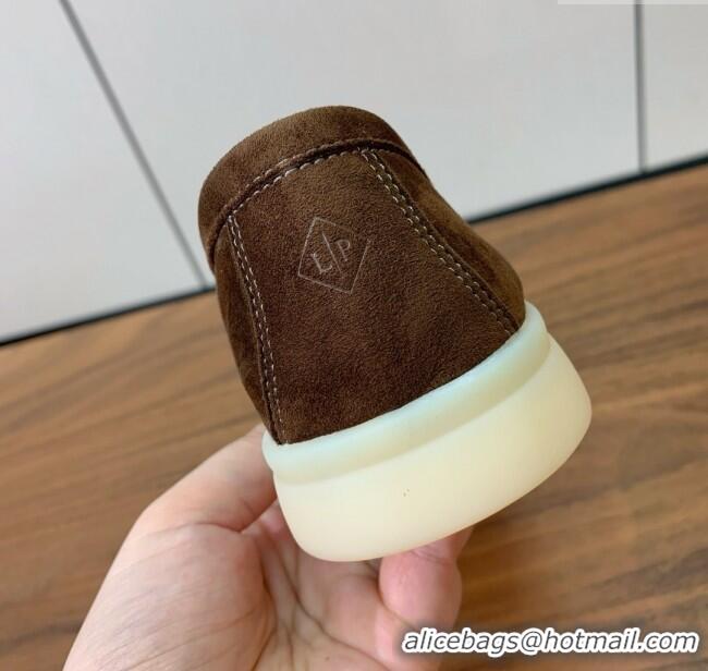 ​Super Quality Loro Piana Summer Walk Loafer in Suede LP61827 Brown 2025