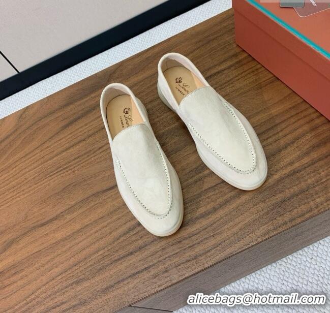 ​Traditional Specials Loro Piana Summer Walk Loafer in Suede LP61830 Apricot 2025