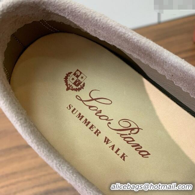 ​Well Crafted Loro Piana Summer Walk Loafer in Suede LP61902 Camel 2025