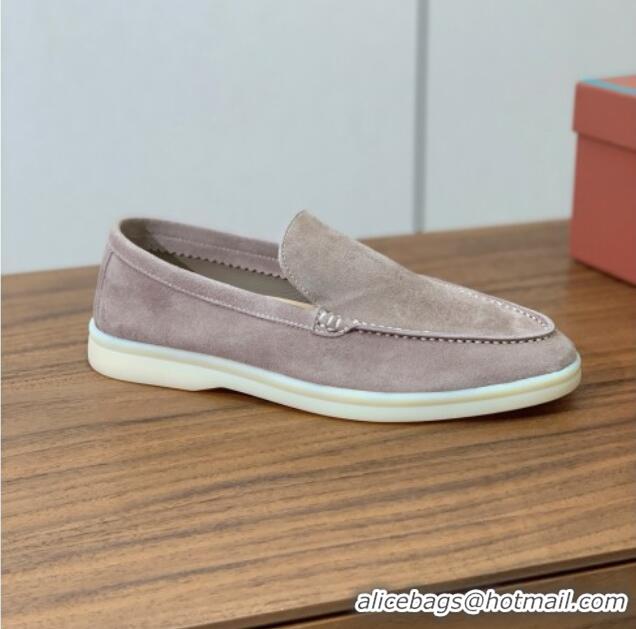 ​Well Crafted Loro Piana Summer Walk Loafer in Suede LP61902 Camel 2025