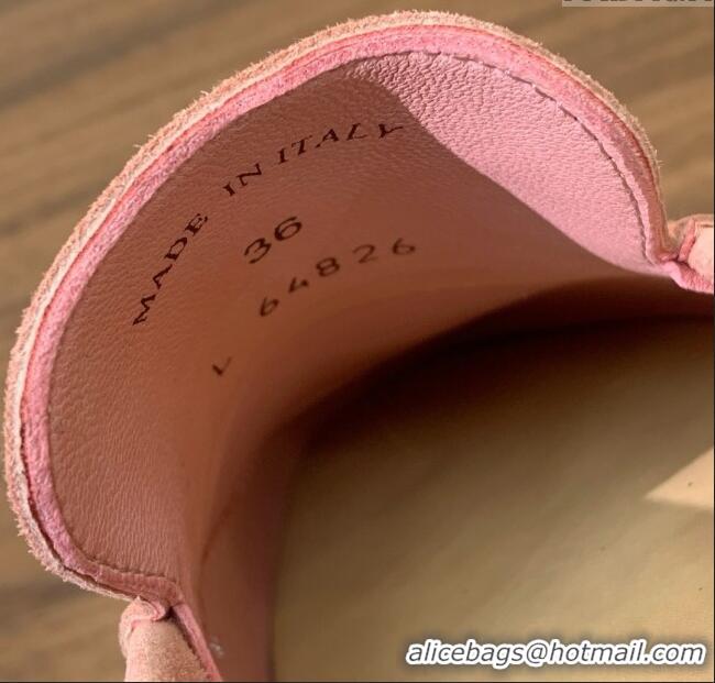 Buy New Cheap Loro Piana Summer Walk Loafer in Suede LP61908 Pink 2025