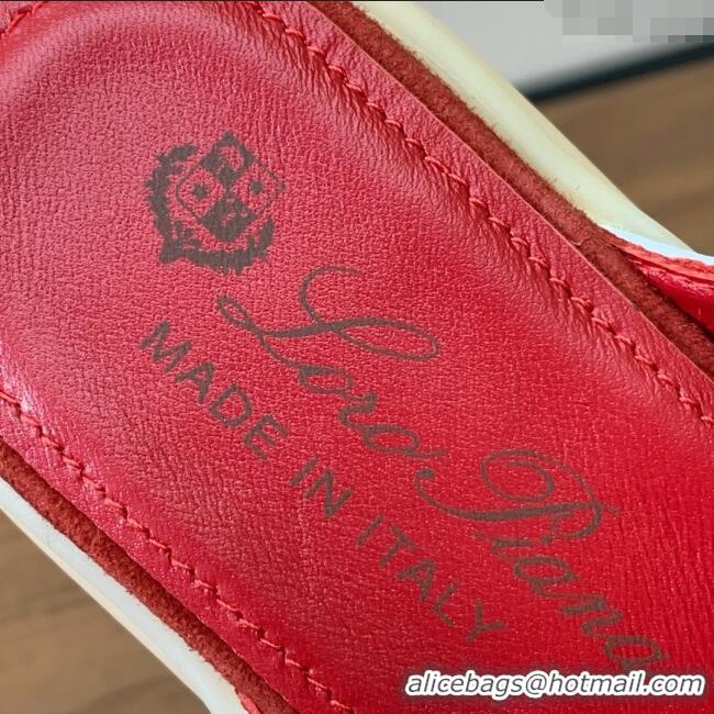 ​Particularly Recommended Loro Piana Charms Walk Babouche Loafer in Suede LP061922 Red 2025