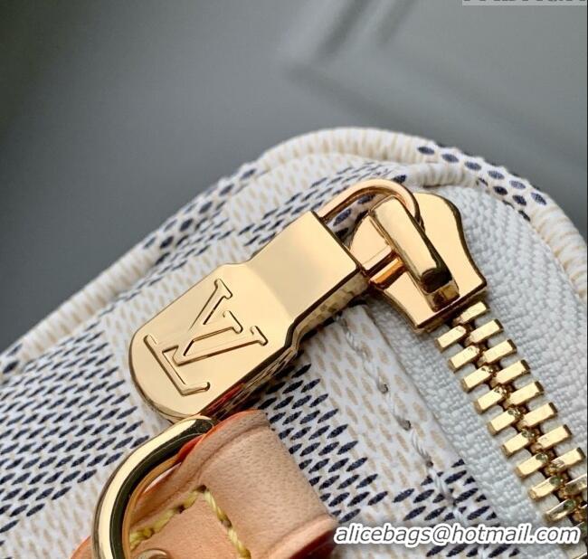 Luxury Discount Louis Vuitton Mini Bumbag in Damier Azur Canvas N00130 2025