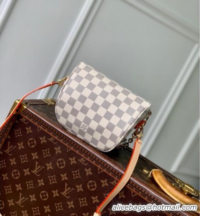 Luxury Discount Louis Vuitton Mini Bumbag in Damier Azur Canvas N00130 2025