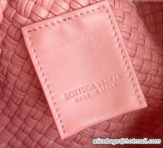 Spot Bulk Bottega Veneta Mini Tosca Bag with Gold-Tone Ball 776755 Rose Pink 2024
