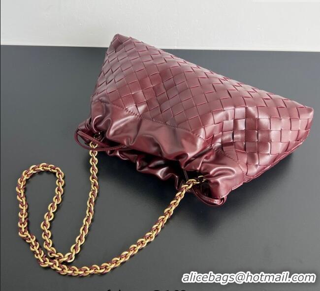 Market Sells Bottega Veneta Dustbag Notte in Intrecciato Leather 839394 Barolo Red 2025