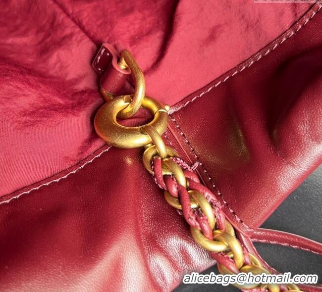 Market Sells Bottega Veneta Dustbag Notte in Intrecciato Leather 839394 Barolo Red 2025