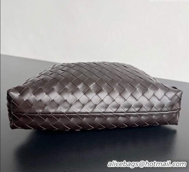 Spot Cheap Bottega Veneta Dustbag Notte in Intrecciato Leather 839394 Fondant Brown 2025