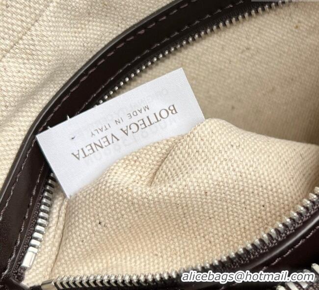 Best Price Bottega Veneta Men's Small Camera Bag in Intrecciato Leather 755923 Fondant Brown 2025