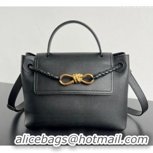 New Cheap Bottega Veneta Small Ciao Ciao Top Handle Bag in Calf Leather 835835 Black 2025