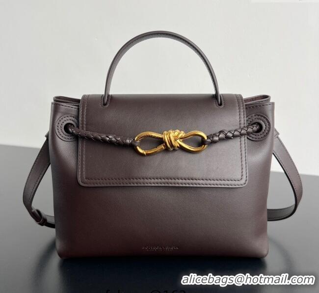 Luxury Cheap Bottega Veneta Small Ciao Ciao Top Handle Bag in Calf Leather 835835 Fondant Brown 2025