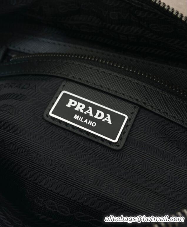 Pretty Style Prada Mens Re-Nylon and Saffiano shoulder bag 2VH048 Forest Green 2025