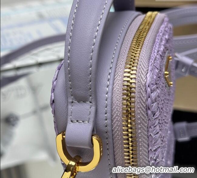 Good Looking Prada Crochet mini-pouch 1NR025 Purple 2025
