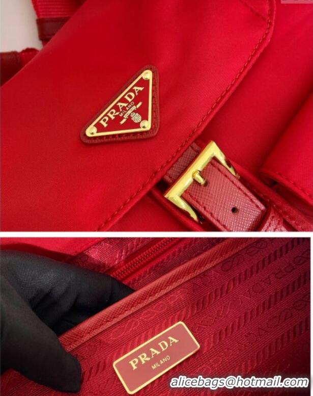 Well Crafted Prada Re-Edition 1978 small Re-Nylon backpack bag 1BZ677 Red 2025