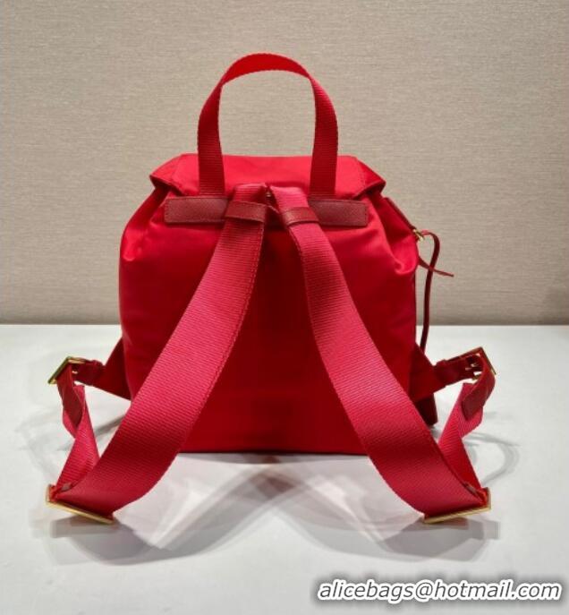 Well Crafted Prada Re-Edition 1978 small Re-Nylon backpack bag 1BZ677 Red 2025