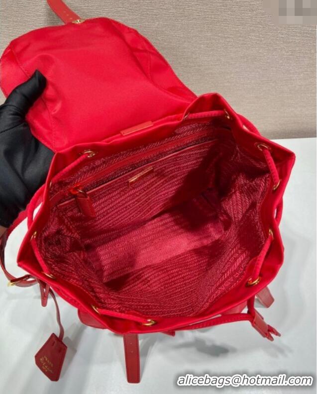 Well Crafted Prada Re-Edition 1978 small Re-Nylon backpack bag 1BZ677 Red 2025
