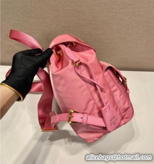 Top Design Prada Re-Edition 1978 small Re-Nylon backpack bag 1BZ677 Pink 2025