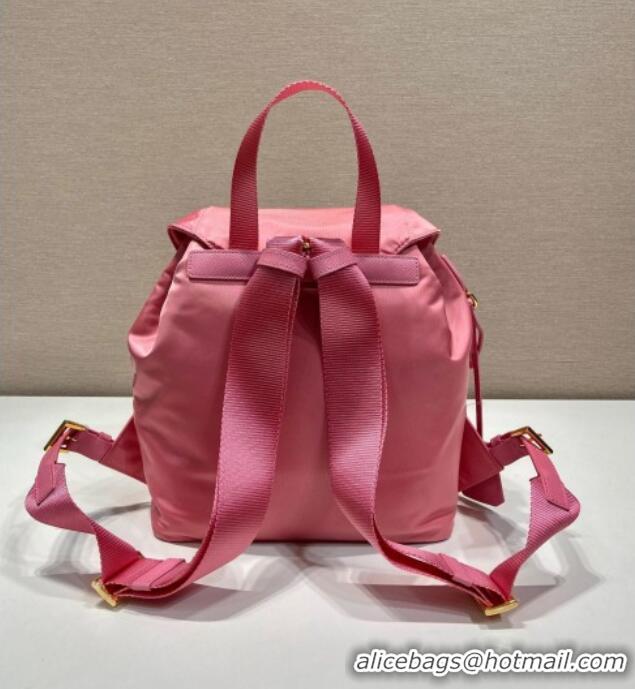 Top Design Prada Re-Edition 1978 small Re-Nylon backpack bag 1BZ677 Pink 2025