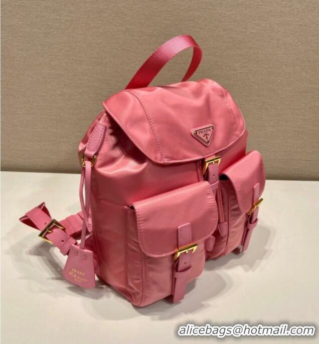 Top Design Prada Re-Edition 1978 small Re-Nylon backpack bag 1BZ677 Pink 2025