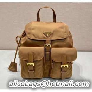 Top Quality Prada Re-Edition 1978 small Re-Nylon backpack bag 1BZ677 Brandy Brown 2025
