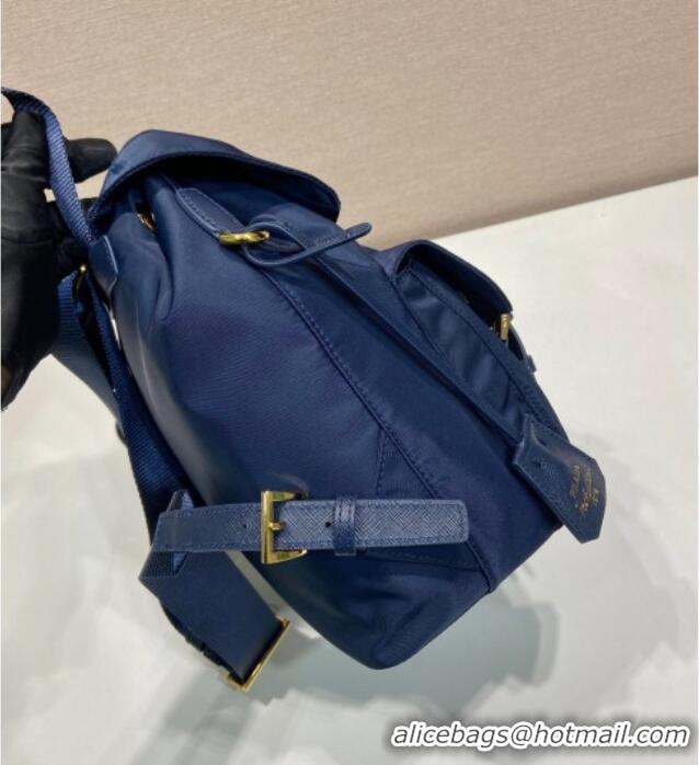 Market Sells Prada Re-Edition 1978 small Re-Nylon backpack bag 1BZ677 Balticlue Blue 2025