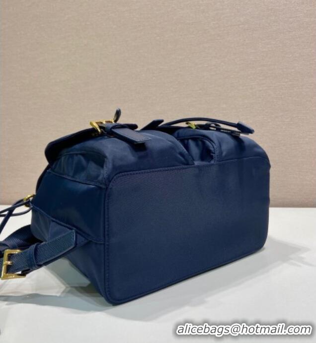 Market Sells Prada Re-Edition 1978 small Re-Nylon backpack bag 1BZ677 Balticlue Blue 2025