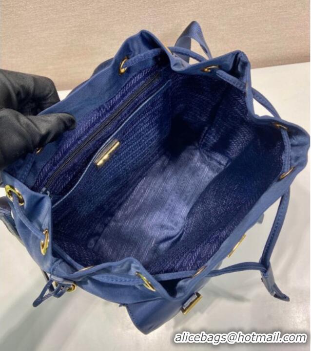 Market Sells Prada Re-Edition 1978 small Re-Nylon backpack bag 1BZ677 Balticlue Blue 2025