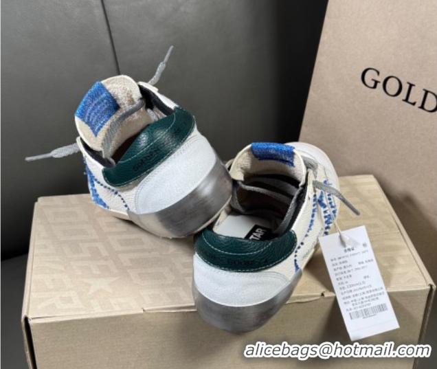 Grade Quality Golden Goose Super-Star Sneakers in nappa with embroidered star and leather heel tab 50429050