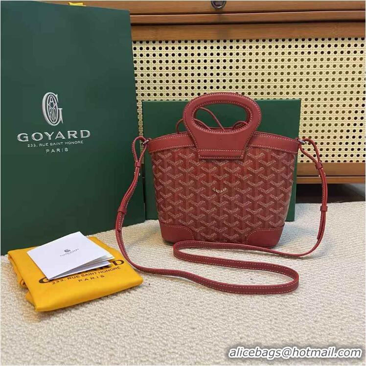 Buy Inexpensive Goyard Beluga Mini Bag 020189 Red 2025