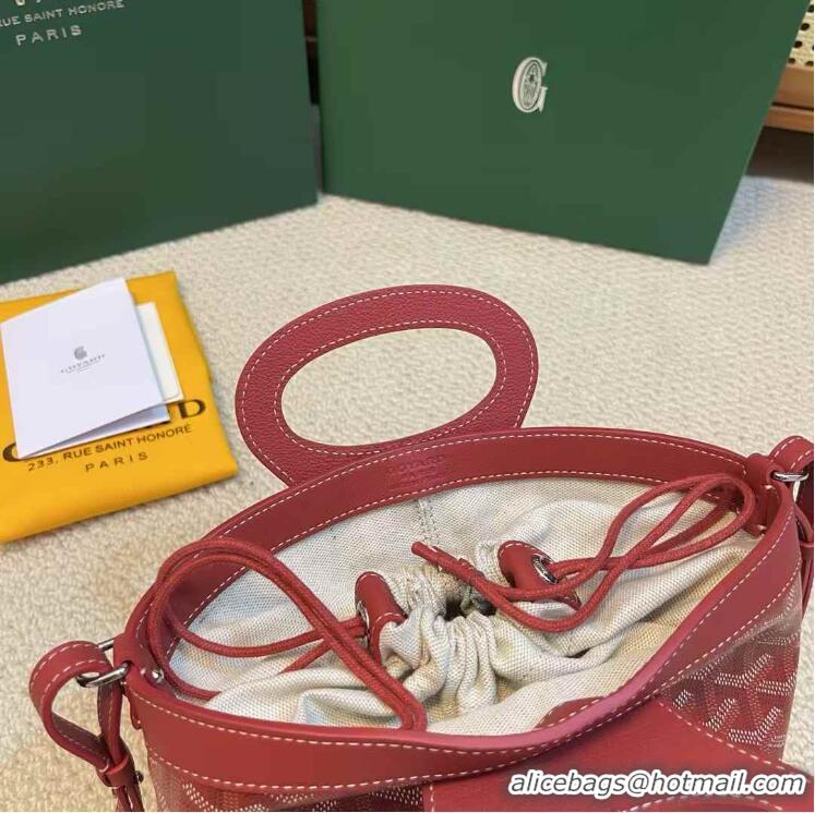Buy Inexpensive Goyard Beluga Mini Bag 020189 Red 2025