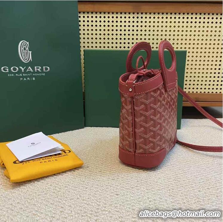 Buy Inexpensive Goyard Beluga Mini Bag 020189 Red 2025