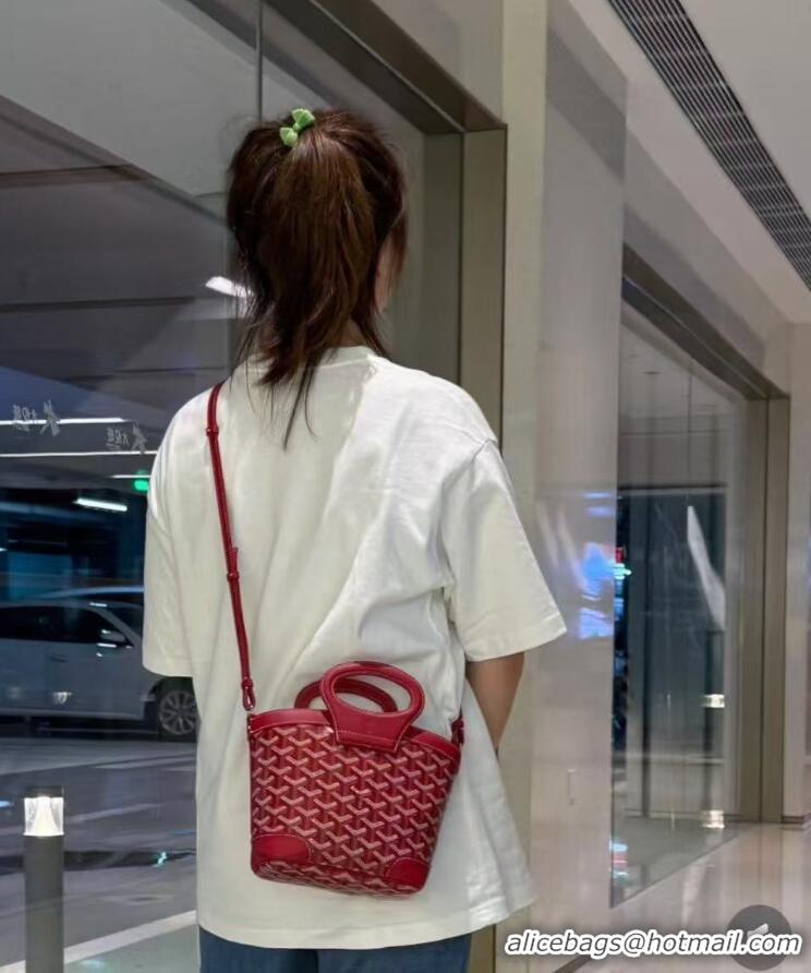 Buy Inexpensive Goyard Beluga Mini Bag 020189 Red 2025