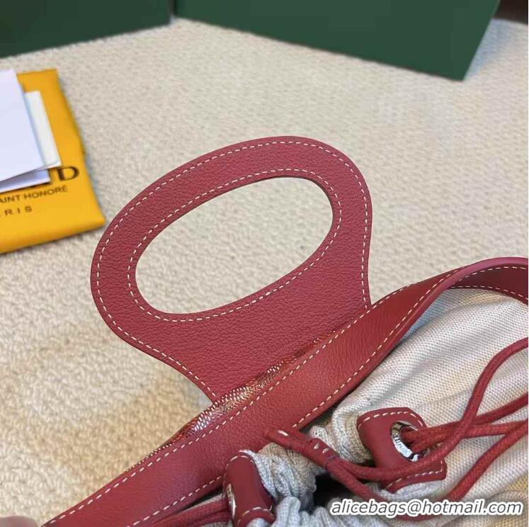 Buy Inexpensive Goyard Beluga Mini Bag 020189 Red 2025