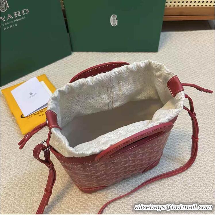 Buy Inexpensive Goyard Beluga Mini Bag 020189 Red 2025