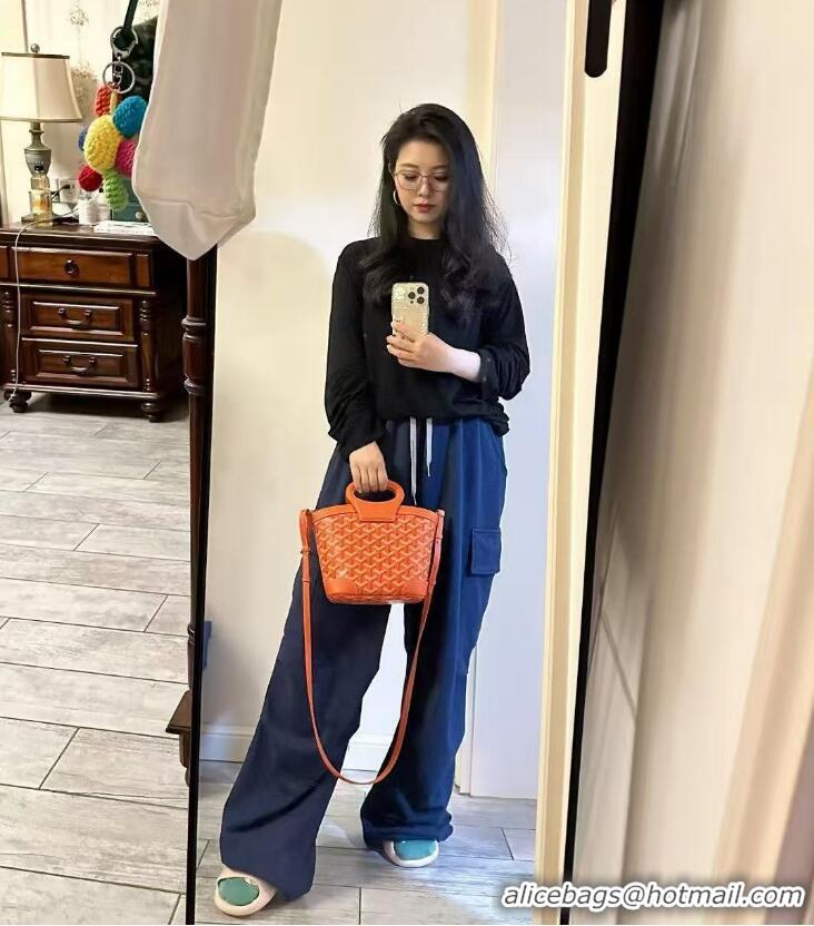 Top Grade Goyard Beluga Mini Bag 020189 Orange 2025