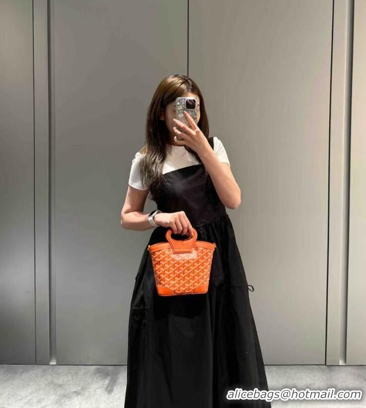 Top Grade Goyard Beluga Mini Bag 020189 Orange 2025