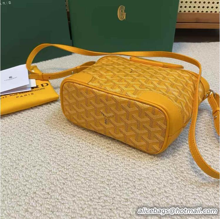 Luxury Cheap Goyard Beluga Mini Bag 020189 Yellow 2025