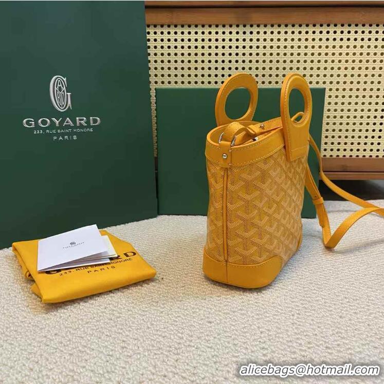 Luxury Cheap Goyard Beluga Mini Bag 020189 Yellow 2025