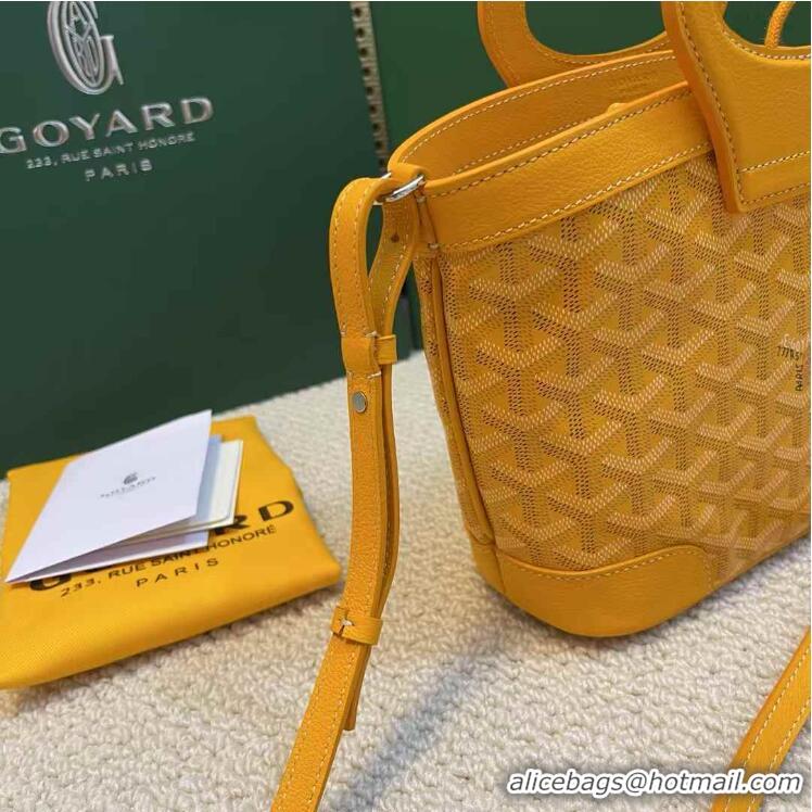 Luxury Cheap Goyard Beluga Mini Bag 020189 Yellow 2025