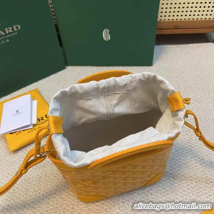 Luxury Cheap Goyard Beluga Mini Bag 020189 Yellow 2025
